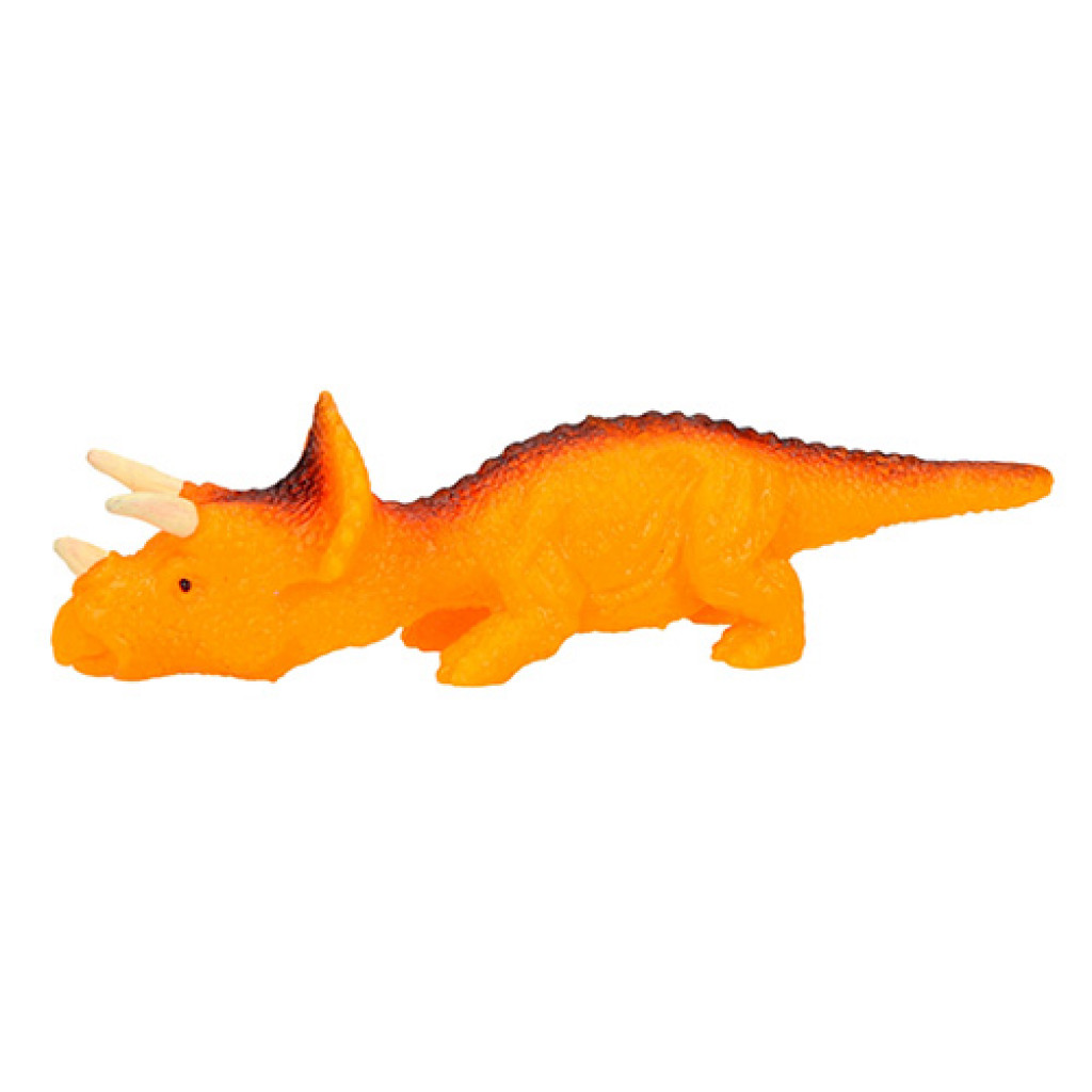 Dino World ASST | Lietajúci dinosaurus - Triceratops, oranžová